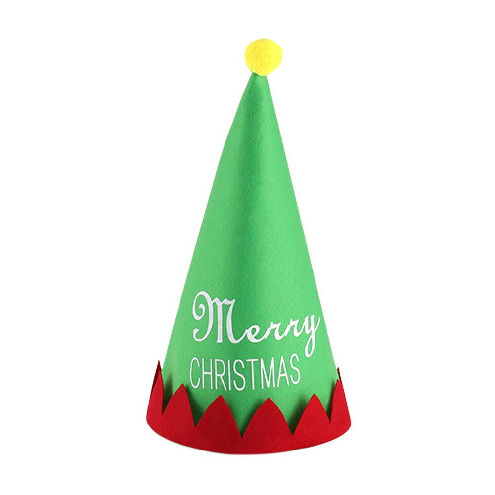 Gorros de duende navideños para niños y adultos, gorros de Papá Noel para Gorro de Navidad, sombreros, accesorios de decoración para de Navidad, Año , suministros para: Elf