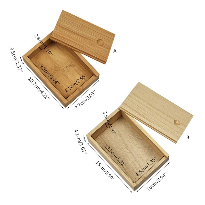 Brand Bamboe Kaarten Opbergdoos Desktop Houten Poker Speelkaart Doos Case Voor Tarots Spelen Games Tafel Board Deck game