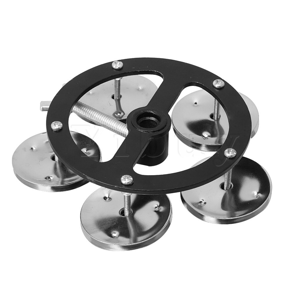 Percussie Hi-Hat Cimbaal Met Enkele Rij Metalen Jingles Drum Set Accessoire