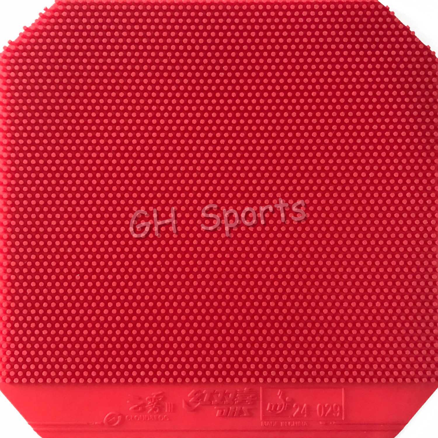 DHS Cloud&Fog3 Chopping plus Attack Long Pips-out Table Tennis PingPong Rubber With Sponge