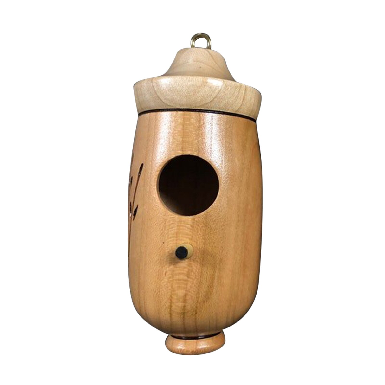 Hummingbird House Wooden Hummingbird House for Outside Hanging Hummingbird Swing Hummingbird Nest: Default Title