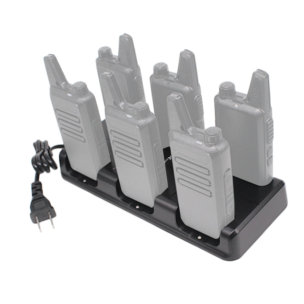 Wln KD-C1 6 In 1 Lader Walkie Talkie Unit Opladen KD-C1 Plus Zes Manier Oplader Voor Wln KD-C1Plus KD-C2