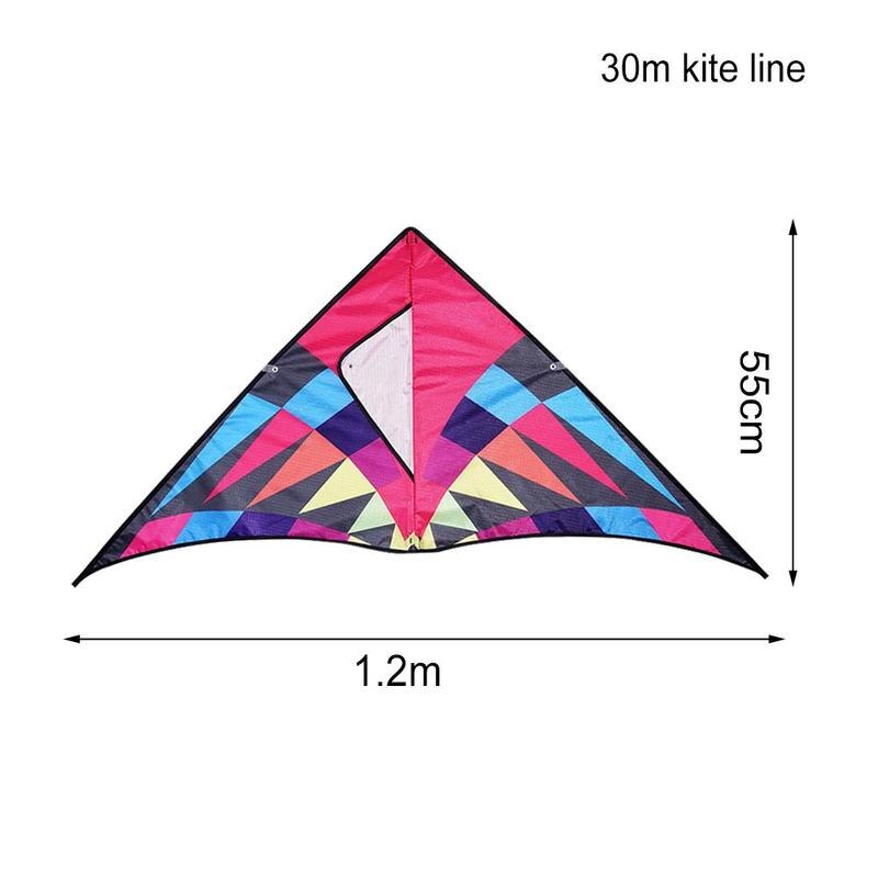 Rainbow Kite Nylon Ripstop Vliegende Speelgoed Kite Dragon Kite Windzak Parafoil Kite Goede Vliegende 30M Kite Lijn