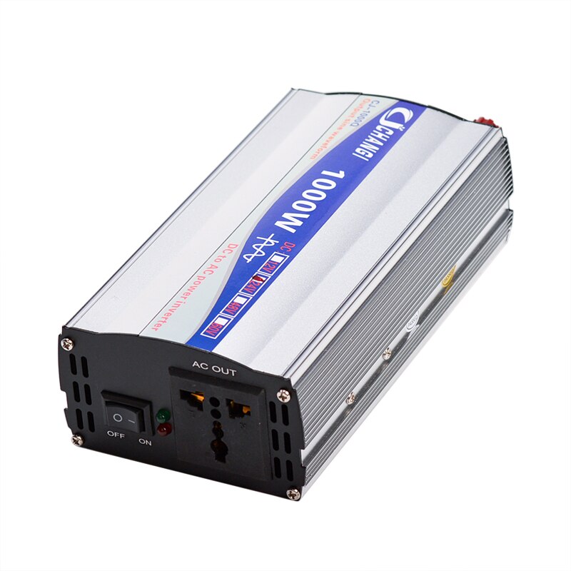 1Set LED Display 1000W Pure Sine Wave Power Inverter 12V/ 24V To 220V Converter Transformer Power Supply Inverter