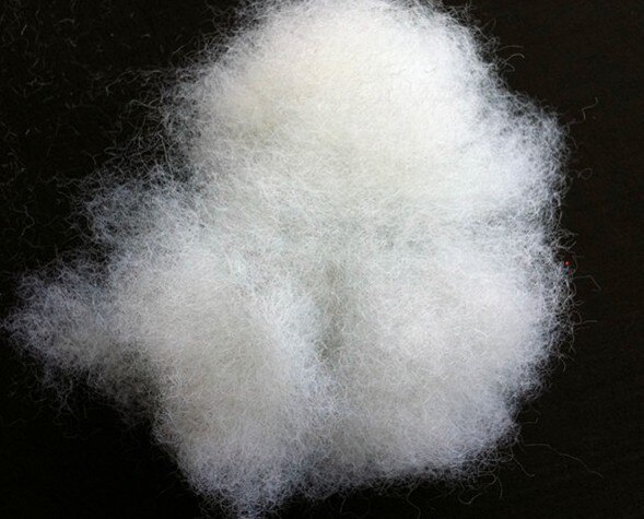 100 -1000g hvid bomuld, der bruges til at fylde pude kerne pude kerne blød sæde pude kerne pad lændepude bomuld dukke