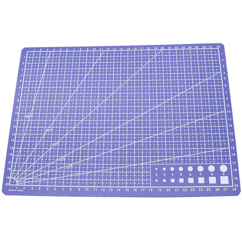 A4 (30 * 22 Cm) Cutting Pad Plate Drawing Tool Template Feet Making Drawing Rule Children'S Student Supplies Art Plate