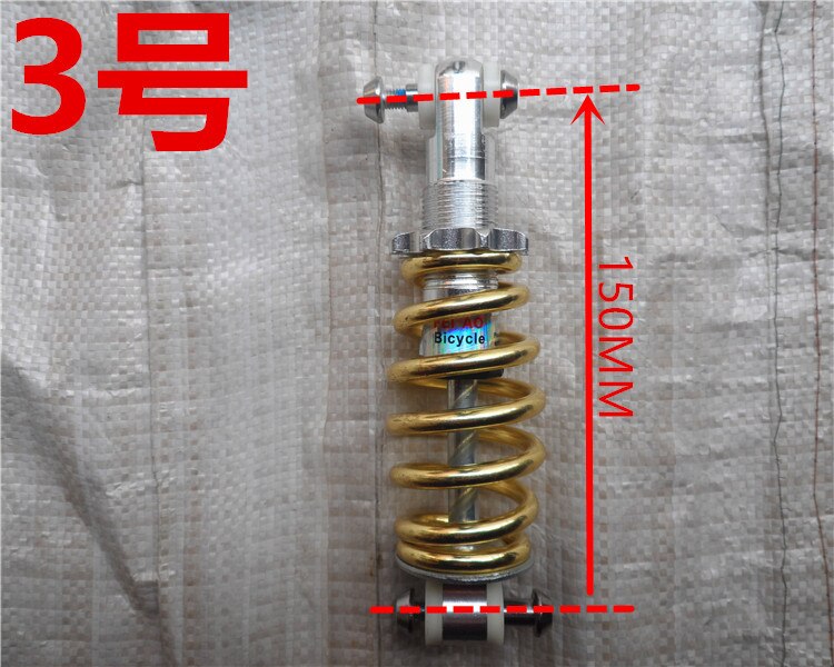 Bicycle spring shock absorber folding bike mountain bike spring shock absorber spring Bicycle frame accessories 125mm-180mm
