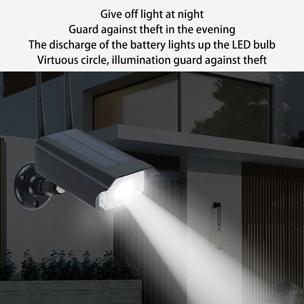 Camera Wifi CCTV Surveillance System Outdoor Simulated Red Led Light For Home Safety Warning Sticker Decal Waterproof