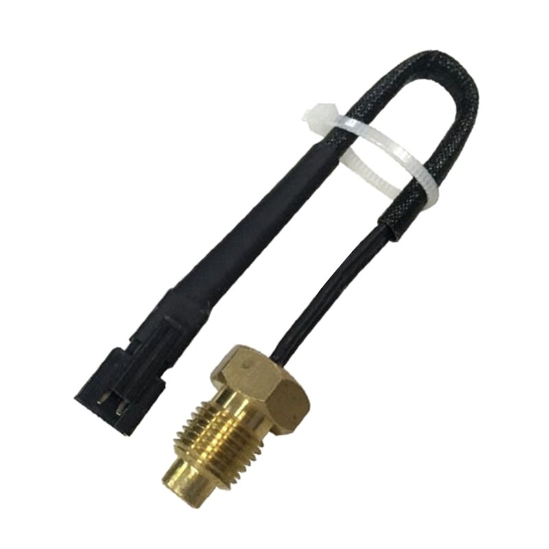 50K Thermistor Temperature Sensor Waterproof NTC Temp Sensor Probe M10 Thread Probe Cable High Sensitivity Durable A0NC