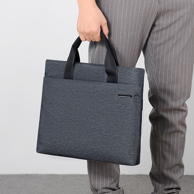 Men&#39;s Oxford Cloth Casual Briefcase Man Business Bag Men Laptop Handbag Male Crossbody Bags New Folder for A4 Documents Work Bag