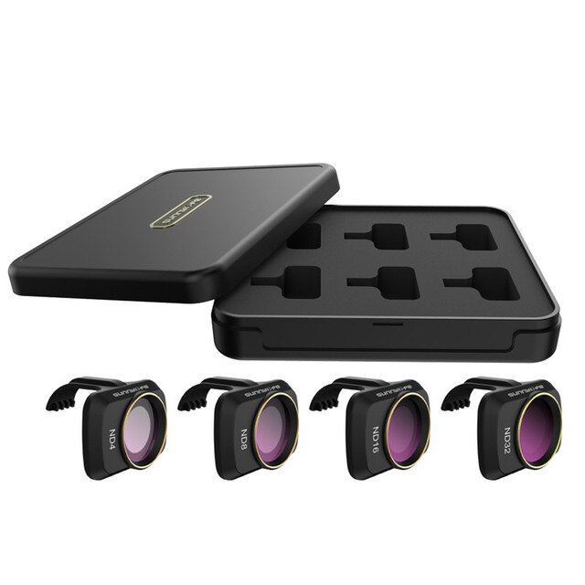 Drone Filter Voor DJI Mavic Mini 4K/2/SE Filters Neutrale Dichtheid Polar Voor DJI Mini SE Camera Accessoires UV CPL ND NDPL4/8/16/32: Black