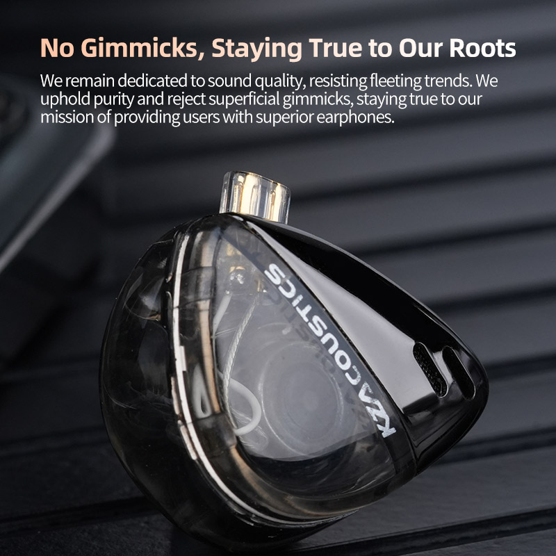 KZ X Angelears Libra Wired HiFi In-Ear Earphone IEMs Ultra-Wide Frequency Dynamic Monitor With 0.75 Detachable cable