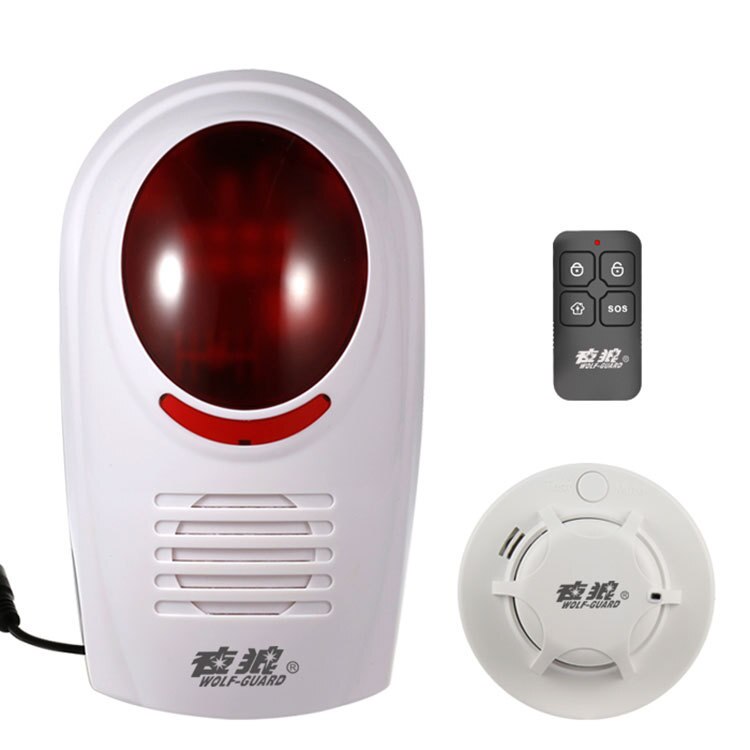 Wireless car smoke alarm large truck truck container truck express car fire smoke detector