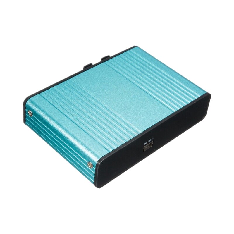 External Sound Card USB 6 Channel 5.1 o S / PDIF Optical Sound Card For PC Light blue
