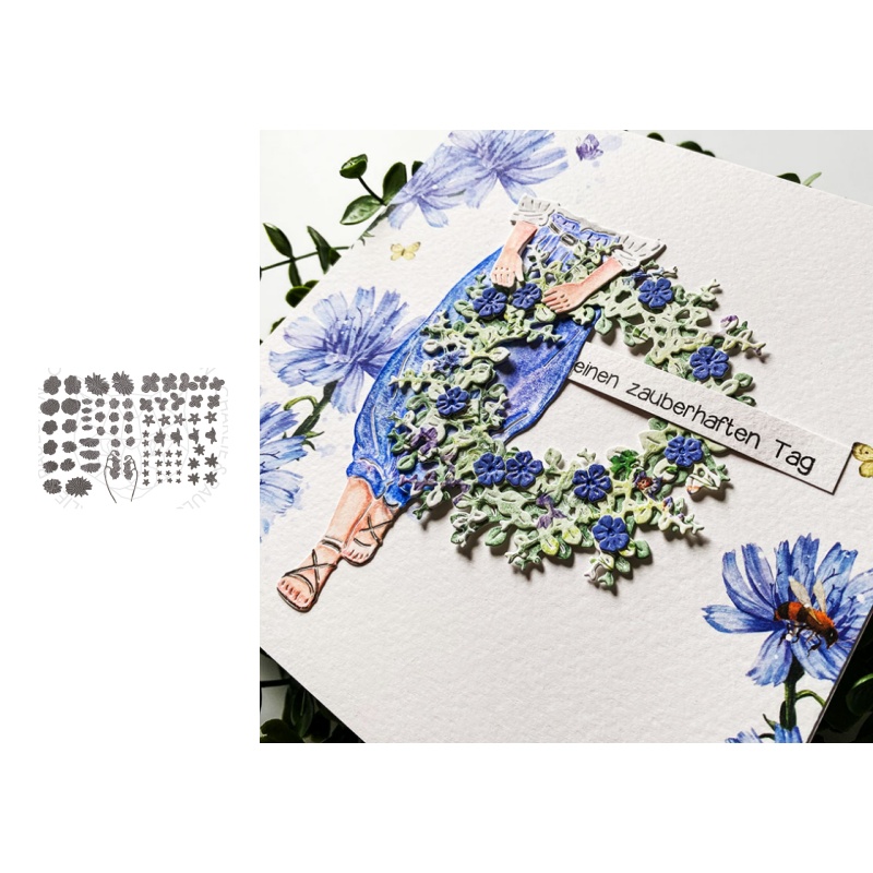 Presell Flower Cutting Dies en stempels voor DIY Scrapbooking/fotoalbum Decoratieve embossing DIY-papieren kaarten