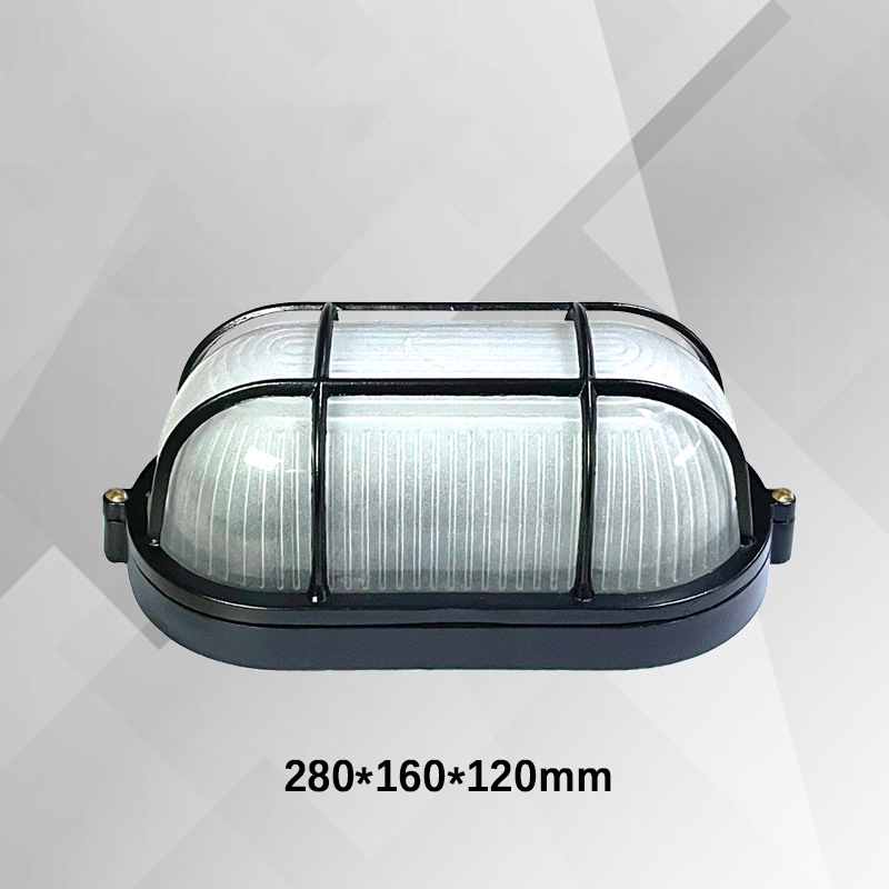 E27 Retro Vocht Explosieveilige Buitenwandlamp Vintage Waterdichte AC85-265V Plafondlamp Buitenmuur- en verandaverlichting: RGB