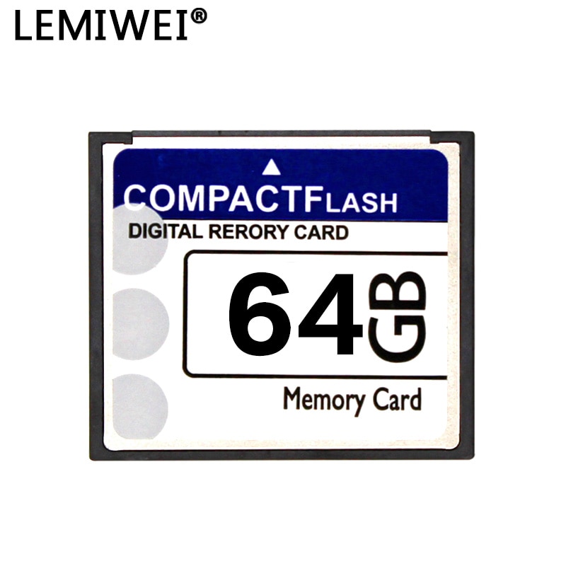 Lemiwei 64GB CF Card 32GB Memory Card Class 10 16GB Compact Flash Card 256MB 512MB 1GB 2GB 4GB 8GB C10 Real Capacity