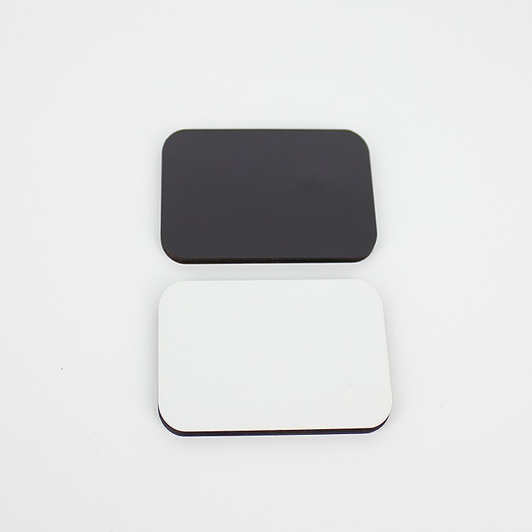 10 Stks/partij Sublimatie Blank Diy Magneten Houten Rechthoek Mdf Koelkast Sticker Magneten