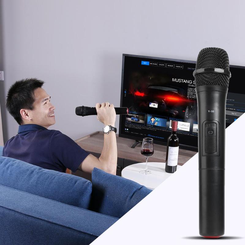 Wireless Microphone Megaphone Handheld Mic with USB Receiver For Karaoke Speech Loudspeaker Audio Microphones Mic Covers KIT