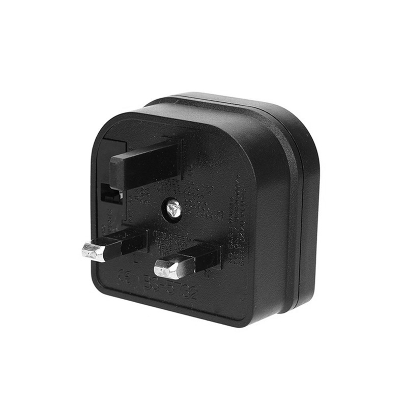 2200W omzetten EU 2-pin plug naar UK standaard 3-pin 3A 250V Socket Travel Plug adapter (Gesmolten) voor Brittannië Hong Kong Zuid-korea