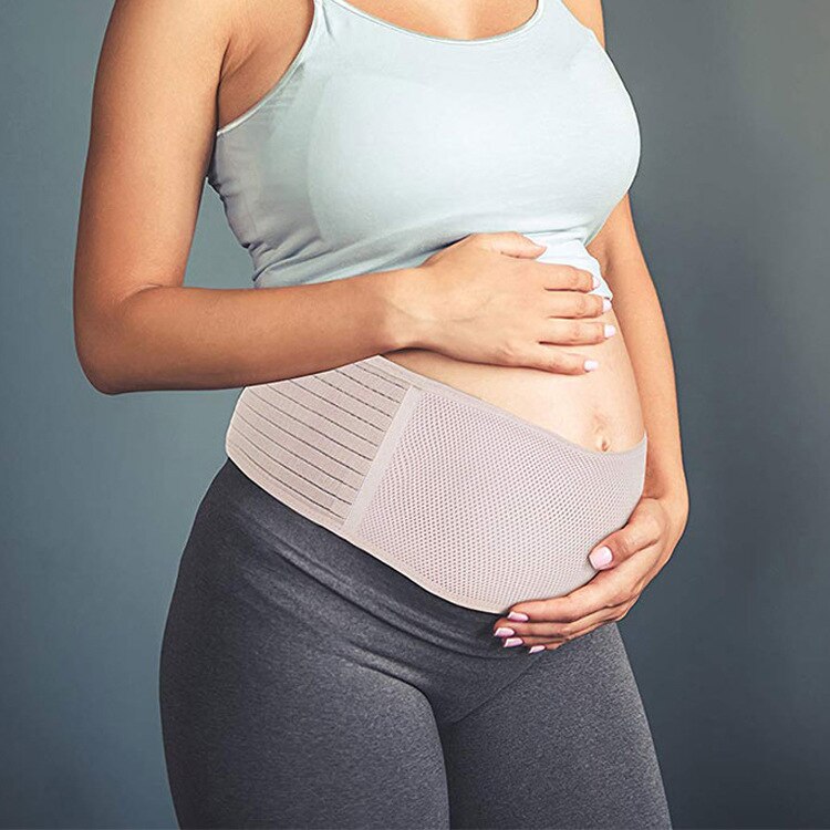 Graviditetsbælte gravide kvinder bælter moderskab mave støtte mavebånd tilbage bøjle prænatal beskytter moder: Hudfarve