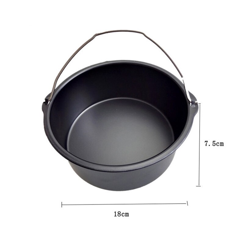 Accesorios para freidora de aire, 7 pulgadas, Universal, multiusos, juego de accesorios para freidora de aire, se adapta a todas las freidoras de aire estándar, utensilios de cocina