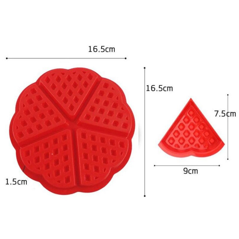 Silicone Baking Mold Waffle Mold Baking Tray Diy Module Kitchen Cooking Cake Making Tool Chocolate Mold Tray