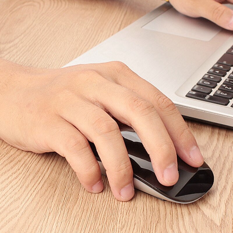 Bluetooth Drahtlose Magic Mouse Stille Wiederaufladbare Computer Maus Slim Ergonomischen PC Mäuse für Apple