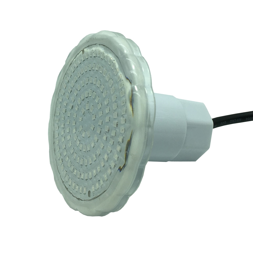Rgb basseng søkelyset 15w undervanns demning belysning 12v innebygd ledet piscina til brasil markedet flerfarget varm hvit kald hvit