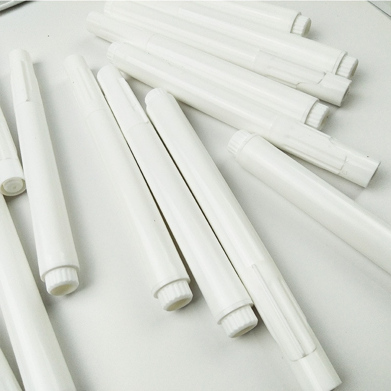 1pc White Liquid Chalk Pens for Glass Windows Chalkboard Blackboard StickerJar Convenient Removable Mark Pens Kawaii Stationery