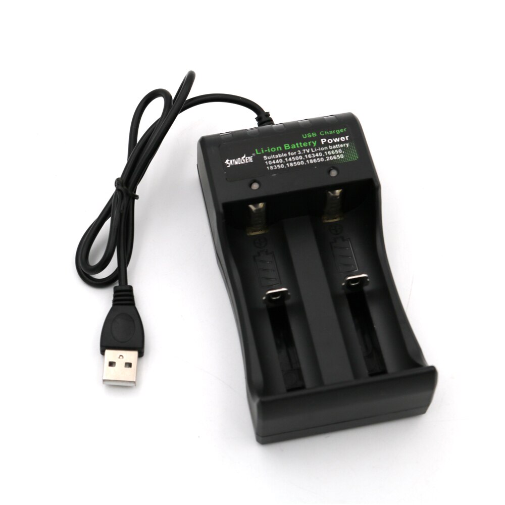 Solar Panel Universal 3.7V Battery Charger DC 5V 10440 18650 14500 26650 16650 Rechargeable Battery Charger Adapter USB Plug