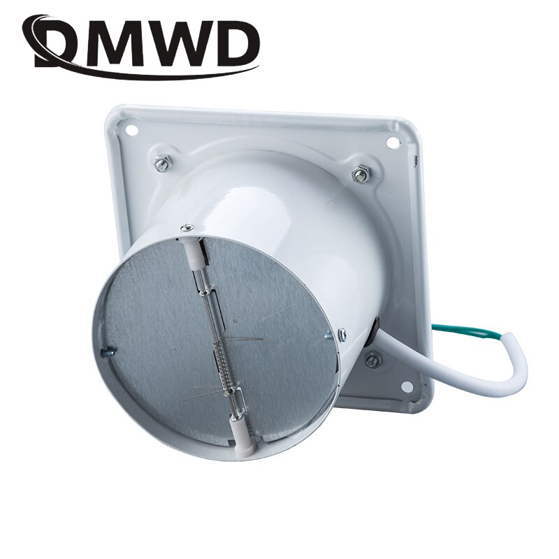 25W 4 Inch Kitchen Bathroom Air Ventilation Blower Exhaustfan 4" Wall Mounted Exhaust Fan Ventilator Extractor Duct Fans 110V