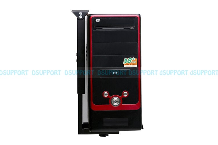 Universal PC Case Holder Under Desk Wall Side CPU Stand Adjustable Computer Main frame Hanger Host Box Stand Bracket Rack Tray