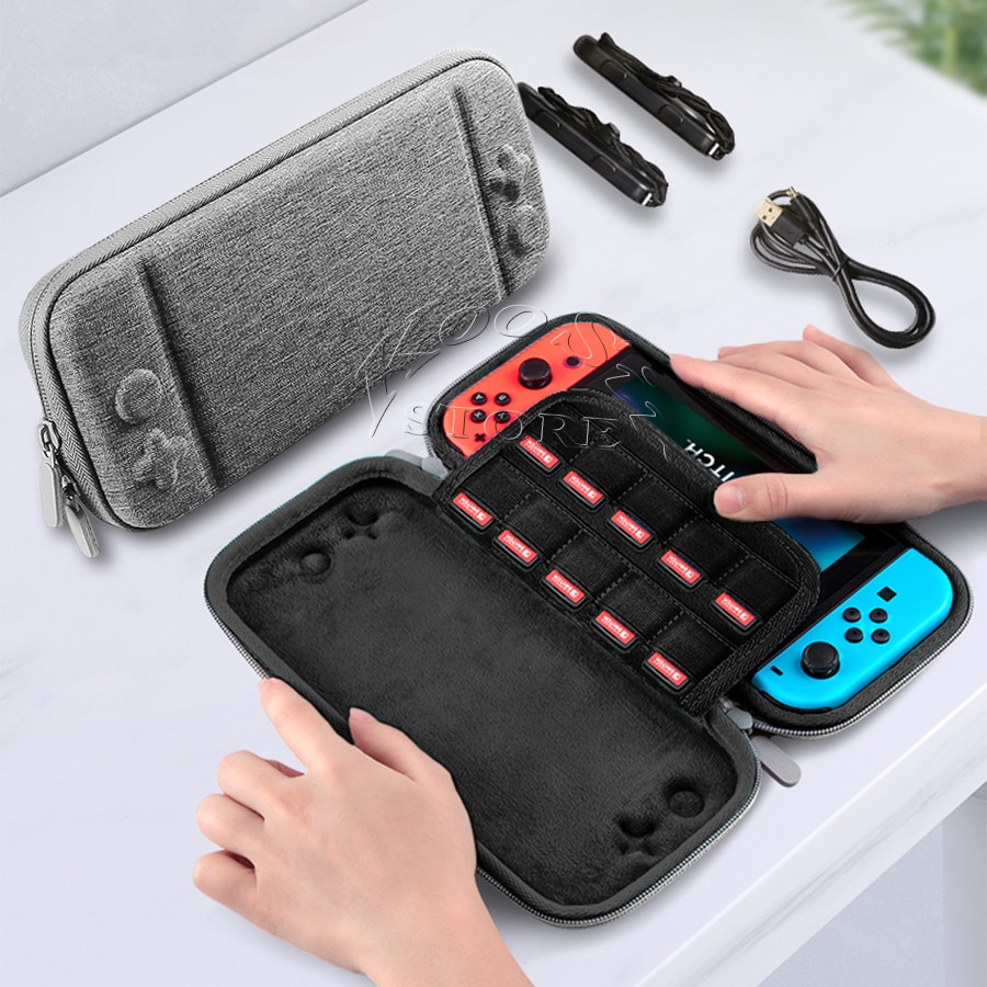 Nintend Schakelaar Accessoires Dunne Opbergtas Nintendoswitch Draagtas Swtch 10 Game Card Box Voor Nintendo Switch Console