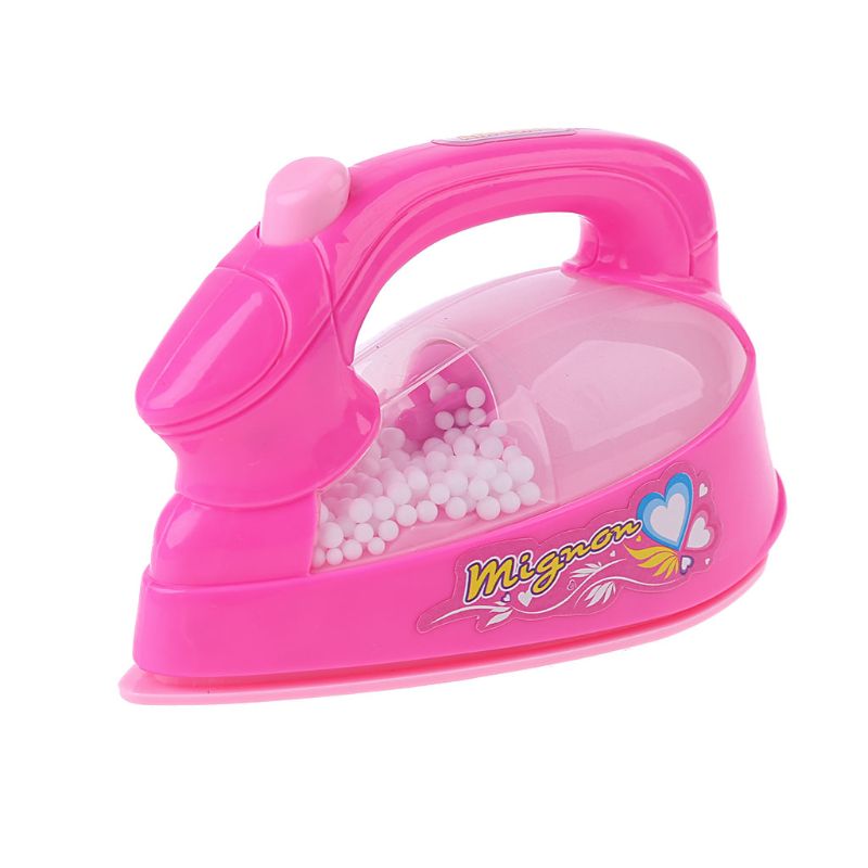 Kinderen Kid Jongen Meisje Mini Keuken Elektrisch Apparaat Elektrische Ijzer Speelgoed Set Dummy Huishoudelijke Voorgewende Play 97BD