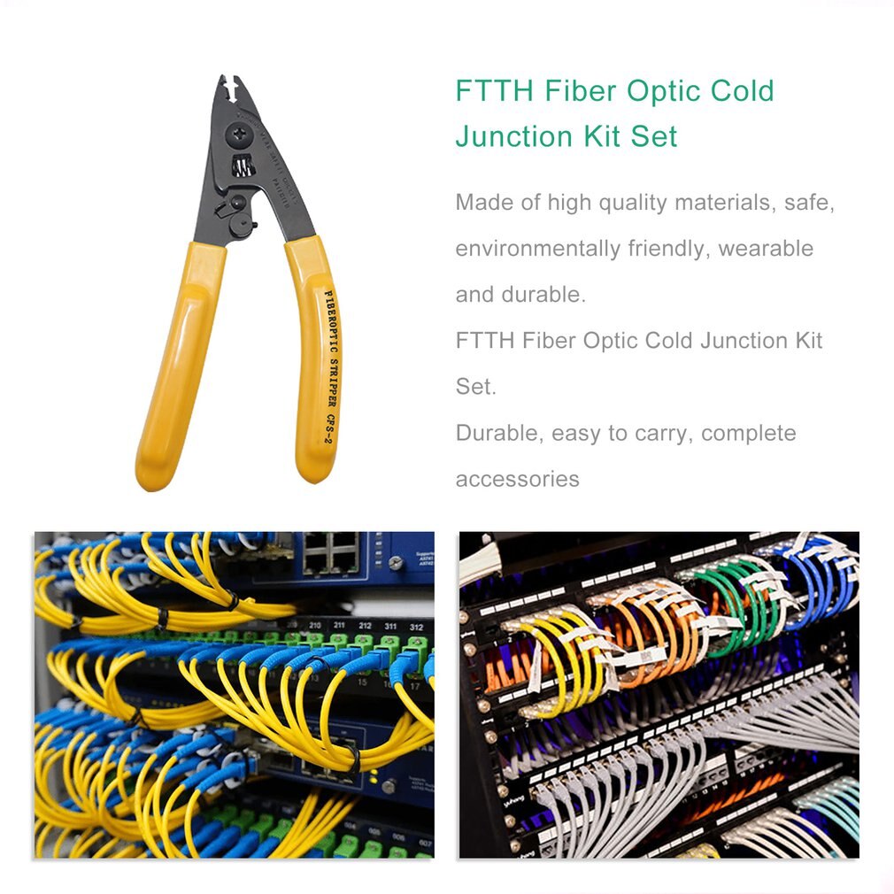 CFS-2 Ftth Glasvezel Strippen Tool Tang Glasvezel Strippen Draad Stripper Glasvezelkabel Stripper