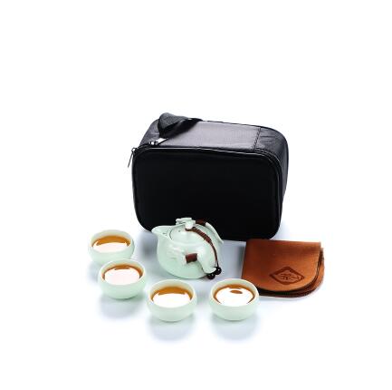 Théière en céramique gaiwan tasse à thé pour puer | Théière chinoise, service à thé portable, verres: Style F