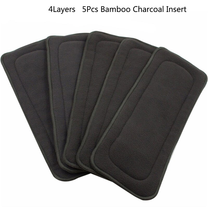 Ohbabyka Herbruikbare Luiers Bamboe Luiers Wasbare Doek Luier Inserts Babyverzorging: bamboo insert BF022