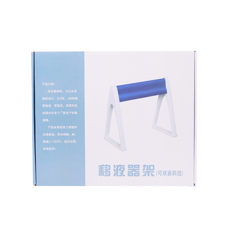 Laboratory Pipette Rack Plastic Linear Stand Common Use A-Shaped Triangle Holds Up to 6 Pipettes