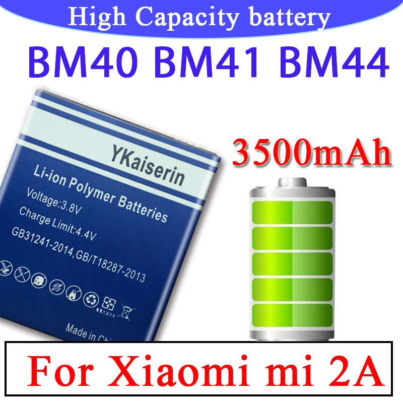 Hoge Capaciteit BM47 BM4A BN30 BN34 BN35 BN40 BN42 BN44 Batterij Voor Xiaomi Redmi 4 6 Pro 3 3S 4X 4A 5A 5 Plus 2 Bateria BM41: BM41 BM44 BM40