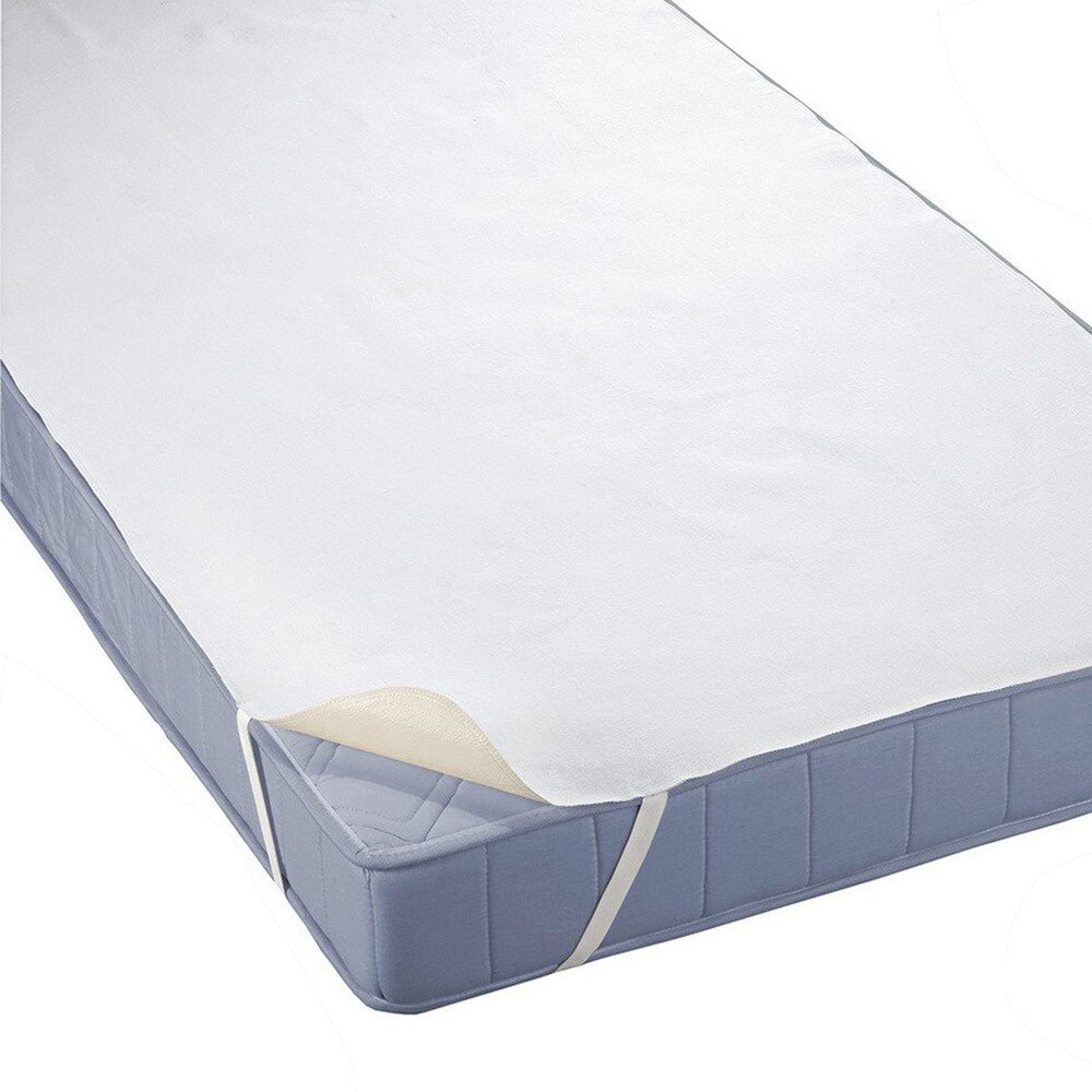 Funda protectora de colchón impermeable para bebés, niños y adultos, Color puro, vendaje elástico