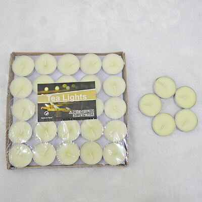 Bougies chauffe-bougie de mariage de petite dimension | Bougie avec cœur, , bougie photophore romantique Velas Tarta, QLB064: 50 Pcs Burn 2 Hour E