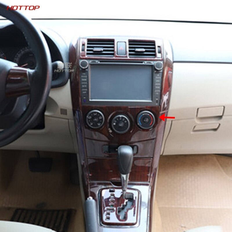 Panel de Control de aire acondicionado Manual ABS para Toyota Corolla 2007