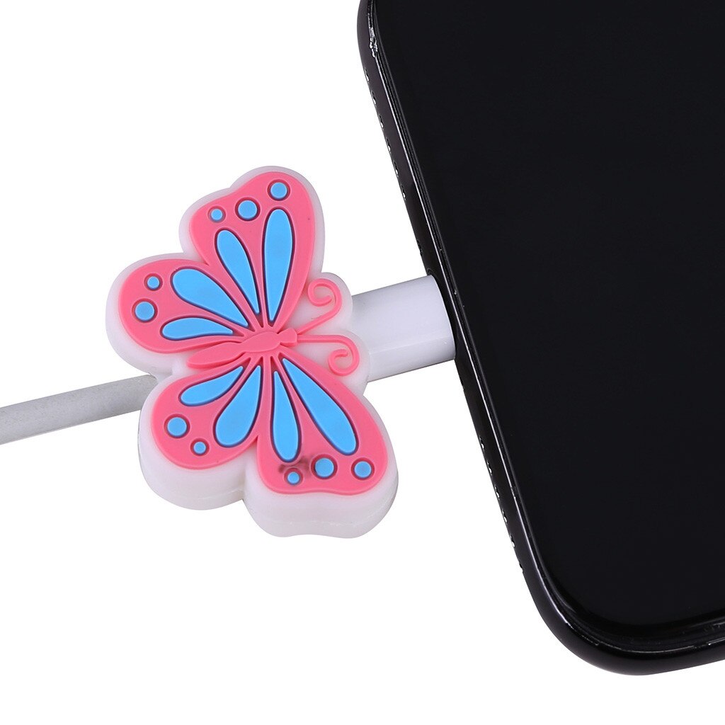 Mnycxen Kabel Linie Beißen für Iphone schnur Tier Zubehör Schützt Niedlich Schutz Kabel Tier Beißen Kabel Wickler Veranstalter z70: F