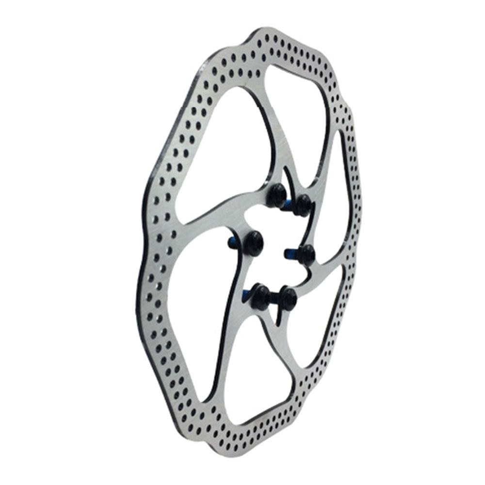 1 Piece 6 Bolts Stainless Steel Bicycle Rotors Fit for Road Bike MTB BMX Bicycle Accessories 160 mm Bike Disc Brake Rotor