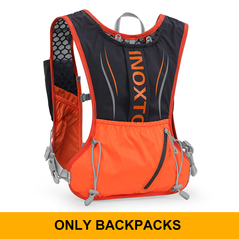 5l Lichtgewicht Hardloop Rugzak Hydratatie Vest Hardlooptas Geschikt Voor Fiets Marathon Wandelen Ultralichte En Draagbare Tas: zwarte kleur