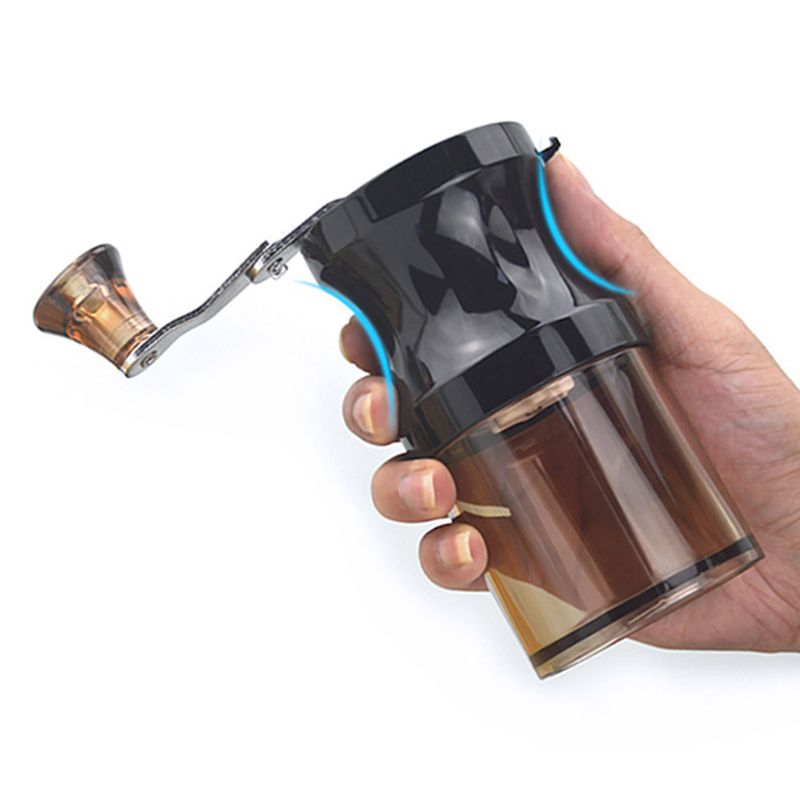 Portable Manual Koffieboon Grinder Mill Met Bevestigingsclip Mini Hand Crank Reizen