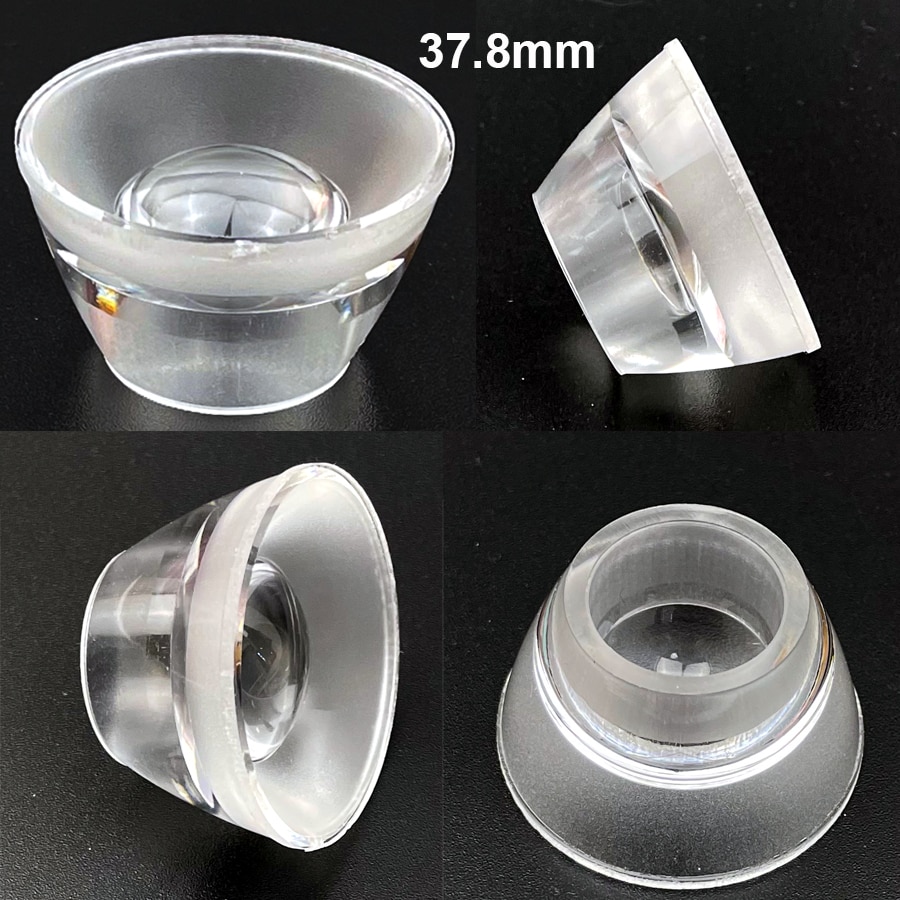 18mm 20mm 21mm 23mm 24mm 29mm 33mm 36mm 38mm Concave PMMA Lens COB LED Flashlight Condenser Flat Convex Concave Lens