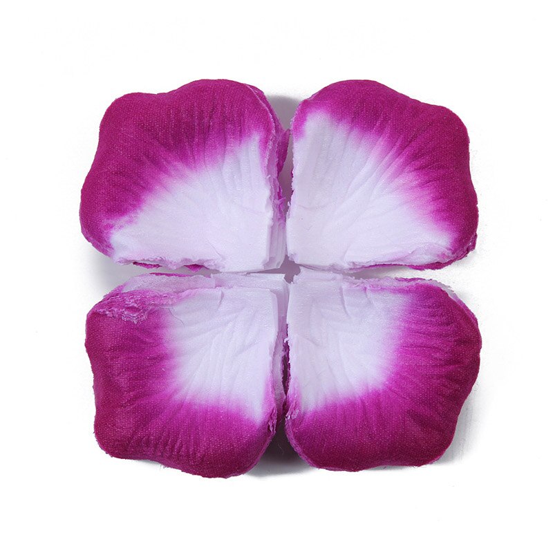 Pétales de roses en soie, 500 pièces/lot, 5x5CM, pour décoration de mariage, romantique, fausses fleurs, 31 couleurs, accessoires de mariage: 14-As picture