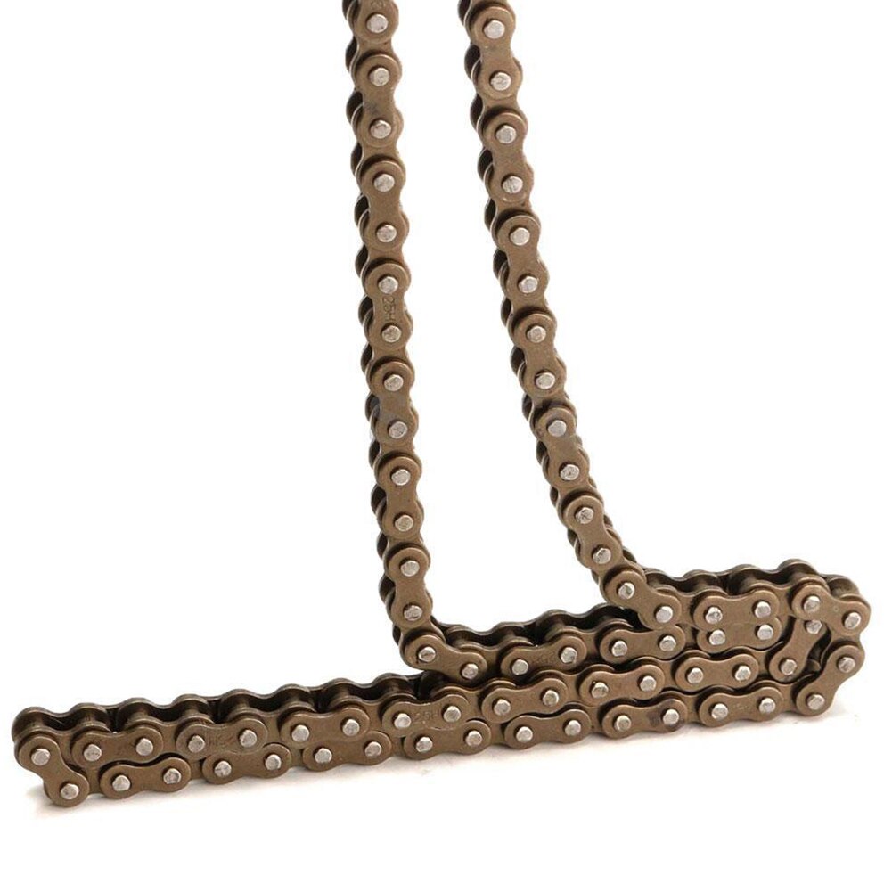 Cadena para patinete eléctrico de alta velocidad, cadena de acero inoxidable de alta resistencia, extraíble, segmento 136, 25H, 55, 65, 80 velocidades, fácil de instalar